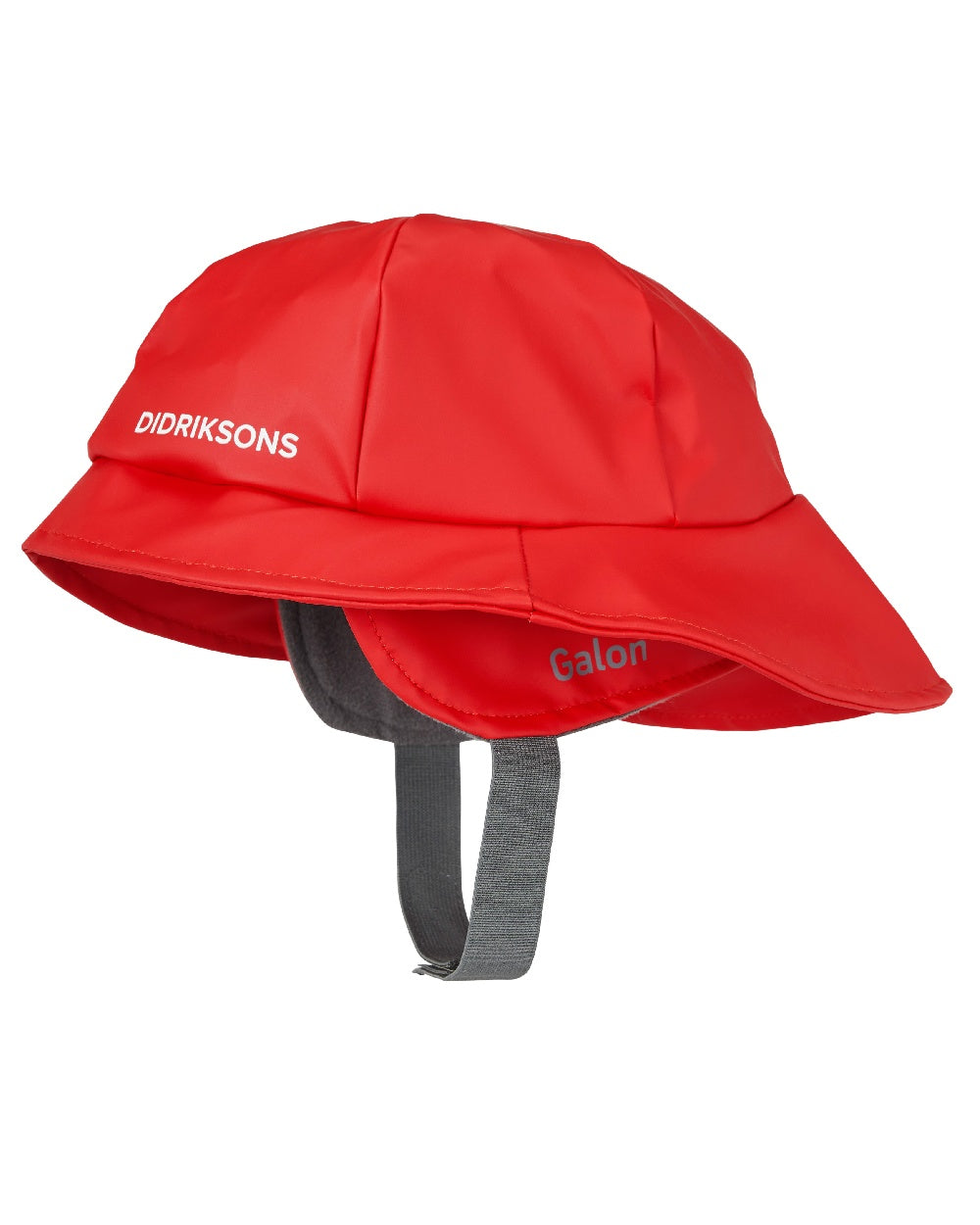 Chili Red coloured Didriksons Southwest Kids Galon on white background