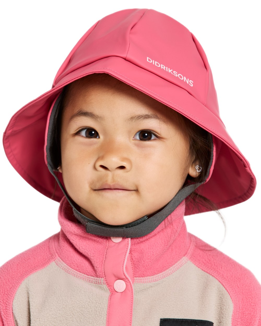 Dusty Azalea coloured Didriksons Southwest Kids Galon on white background