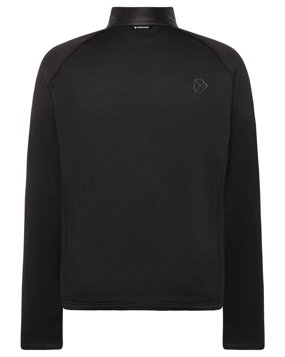 Black coloured Didriksons Mens Terje Full Zip Jacket on white background