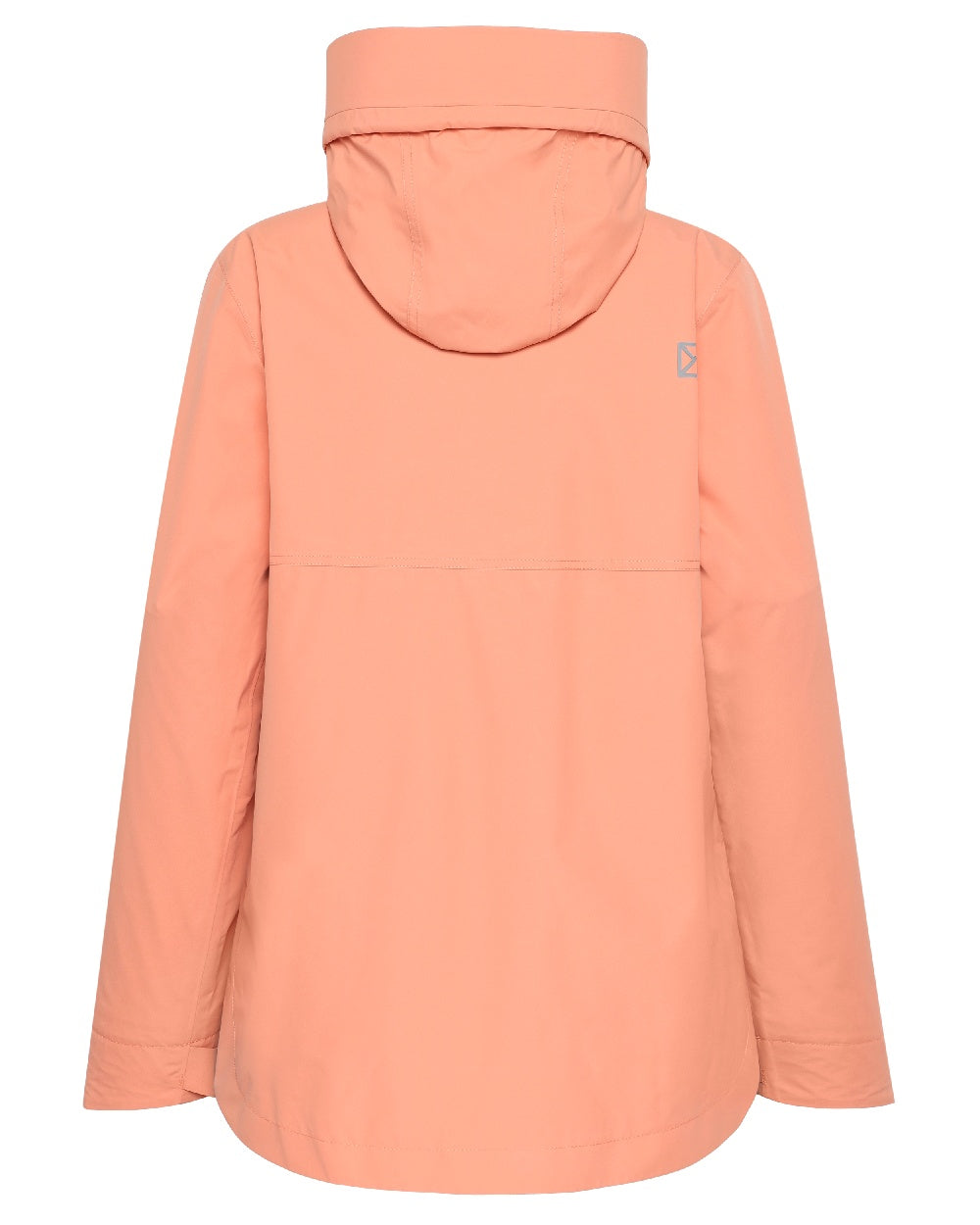 Clay Pink coloured Didriksons Tilde Womens Jacket on white background