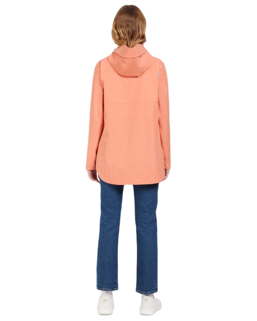 Clay Pink coloured Didriksons Tilde Womens Jacket on white background