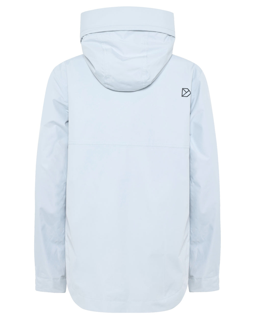 Ice Blue coloured Didriksons Tilde Womens Jacket 4 on white background