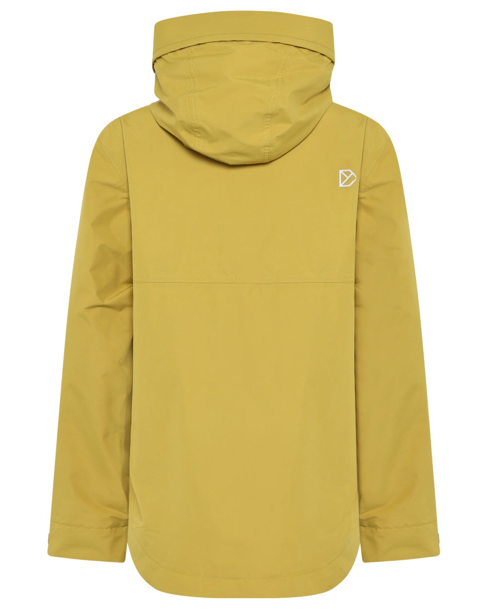 Yellow Pollen coloured Didriksons Tilde Womens Jacket 4 on white background