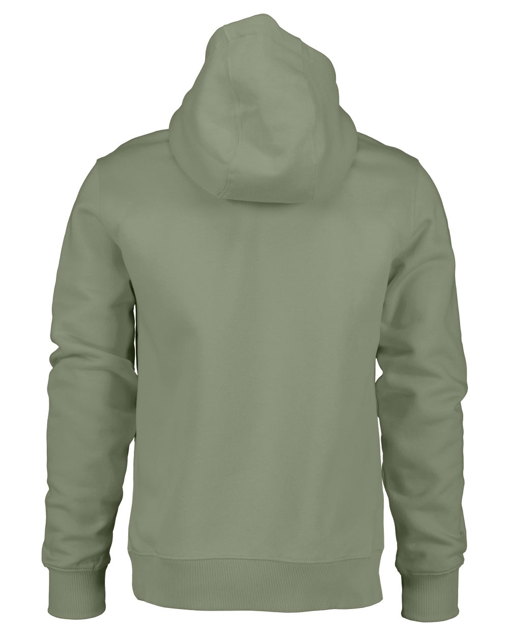 Light Moss coloured Didriksons Mens Ven Hoodies on white background