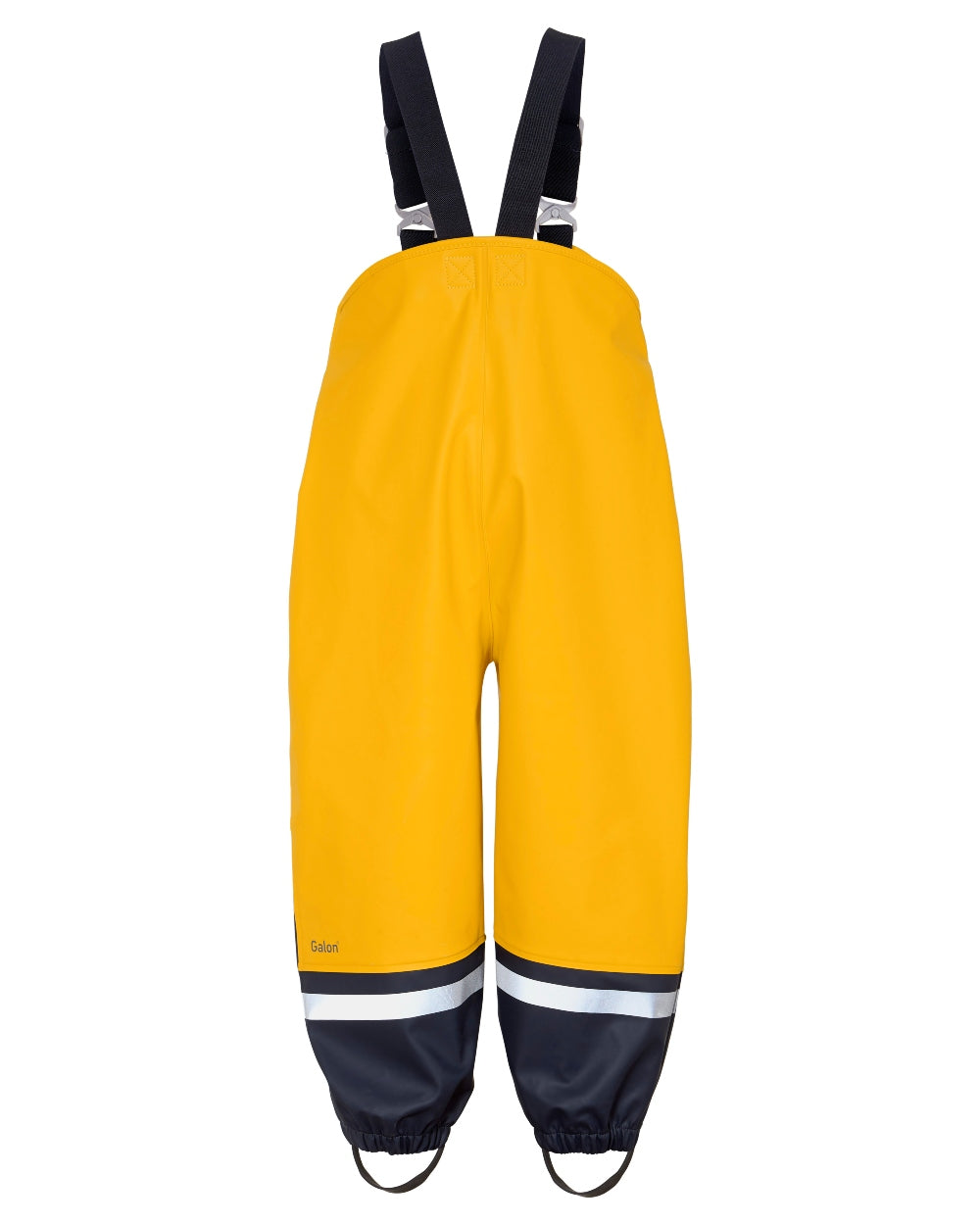 Oat Yellow coloured Didriksons Waterman Kids Rain Set on white background
