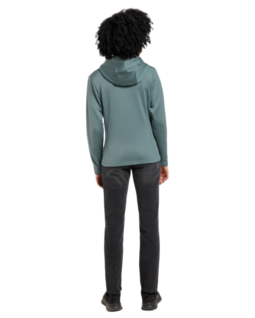 Factory Blue coloured Didriksons Womens Anneli Full-Zip Jacket on white background