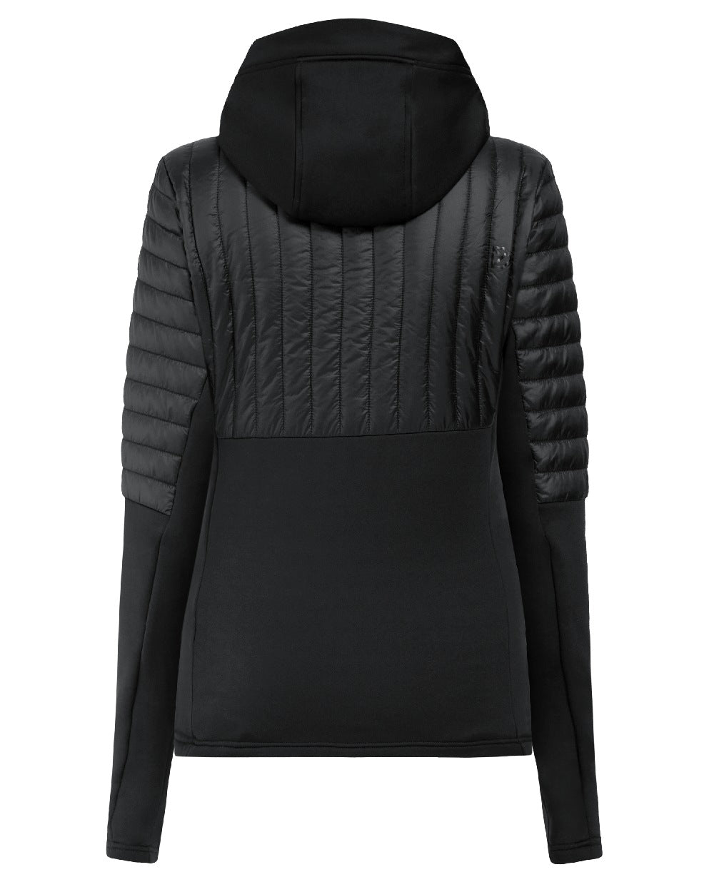 Black coloured Didriksons Womens Annema Full Zip 6 on white background