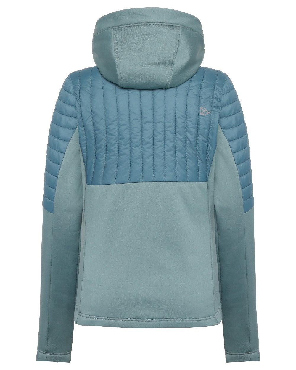 Factory Blue coloured Didriksons Womens Annema Full Zip 6 on white background