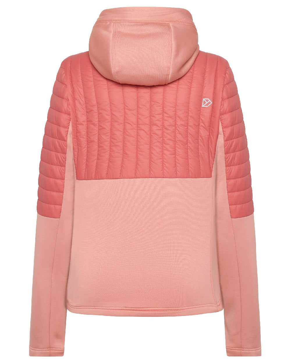 Powder Pink coloured Didriksons Womens Annema Full Zip 6 on white background