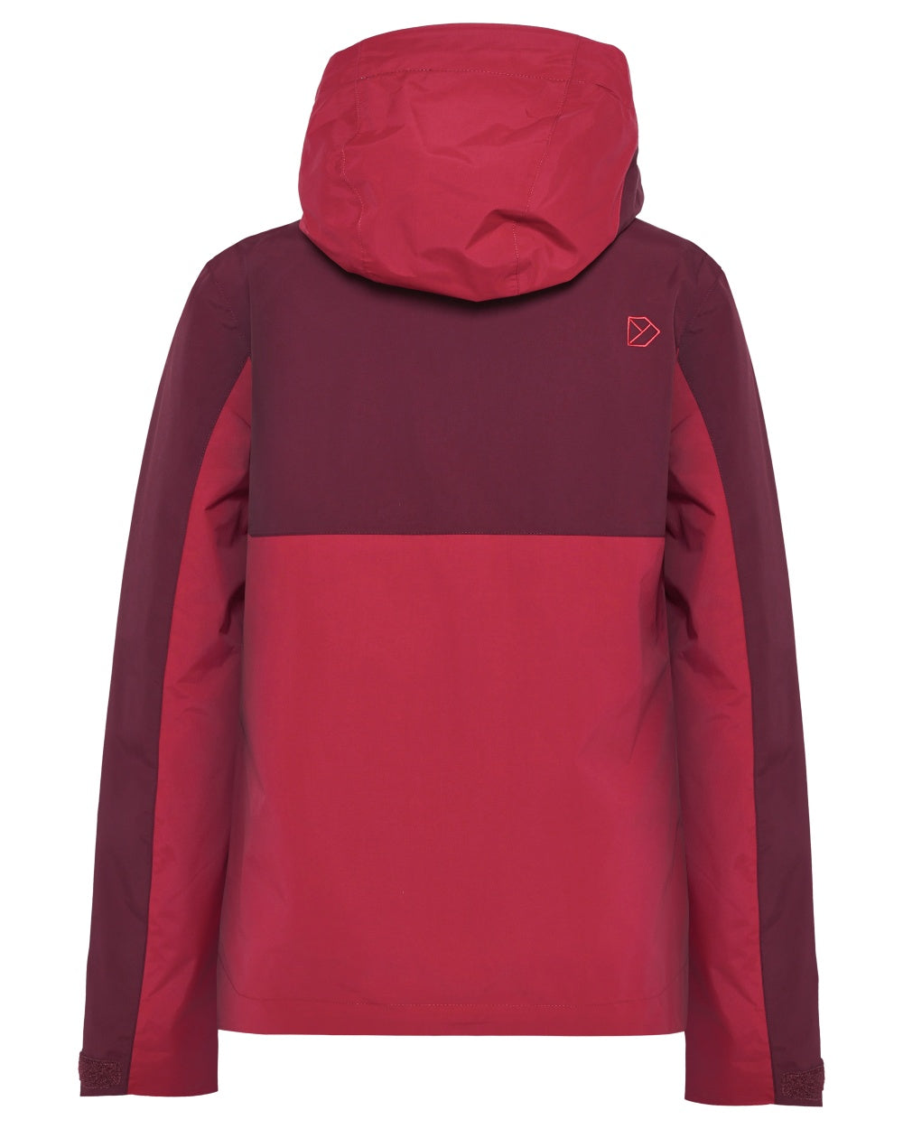 Spring Red coloured Didriksons Womens Grit Jacket 4 on white background
