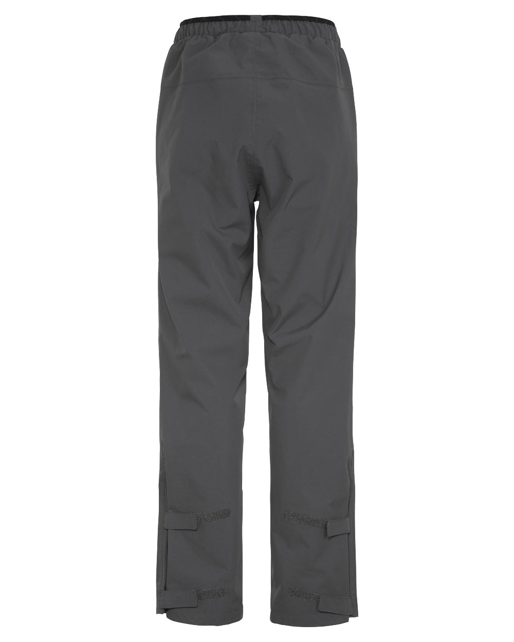 Coal Black coloured Didriksons Womens Grit Pants on white background