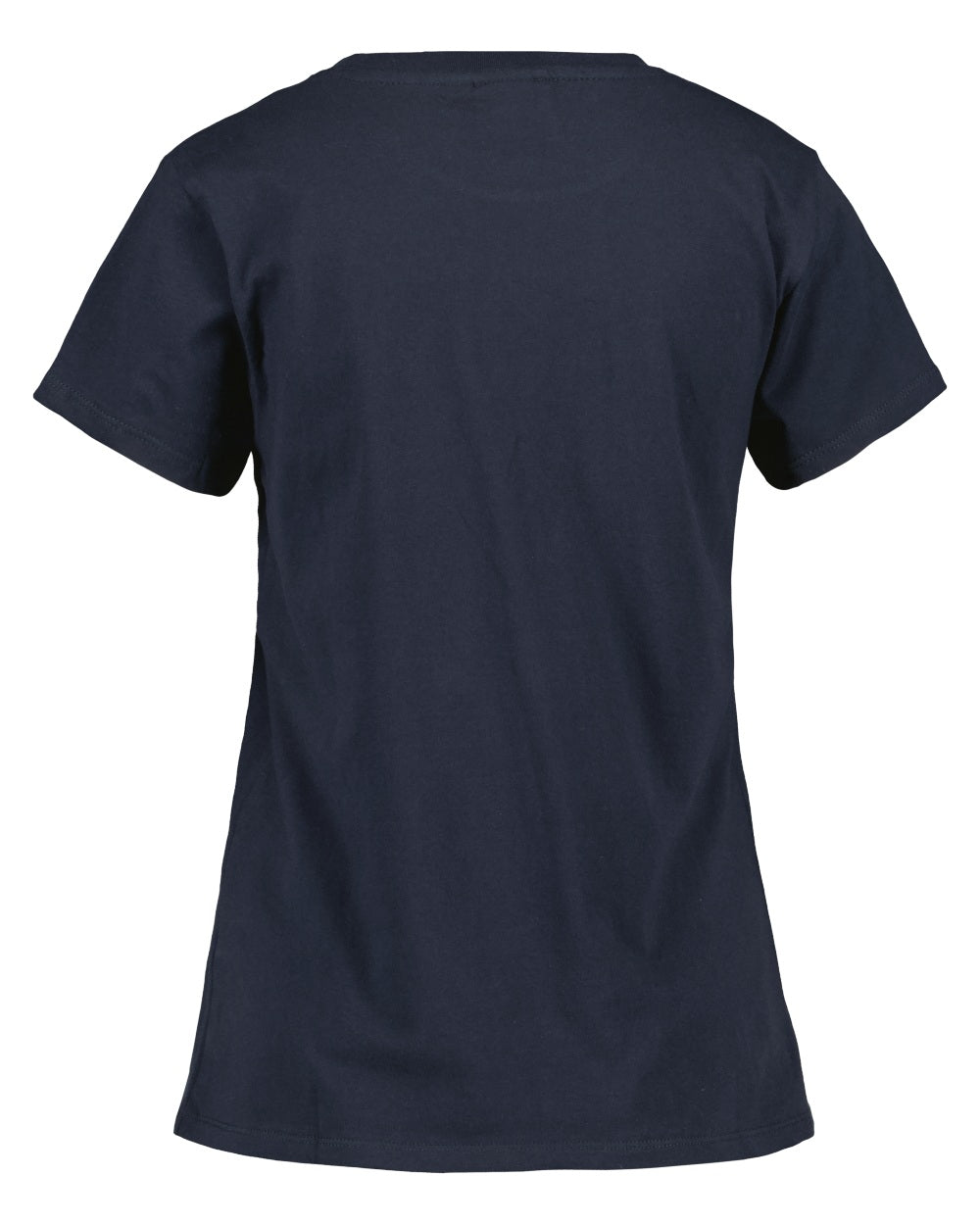 Dark Night Blue coloured Didriksons Womens Ingaro T-Shirt on white background