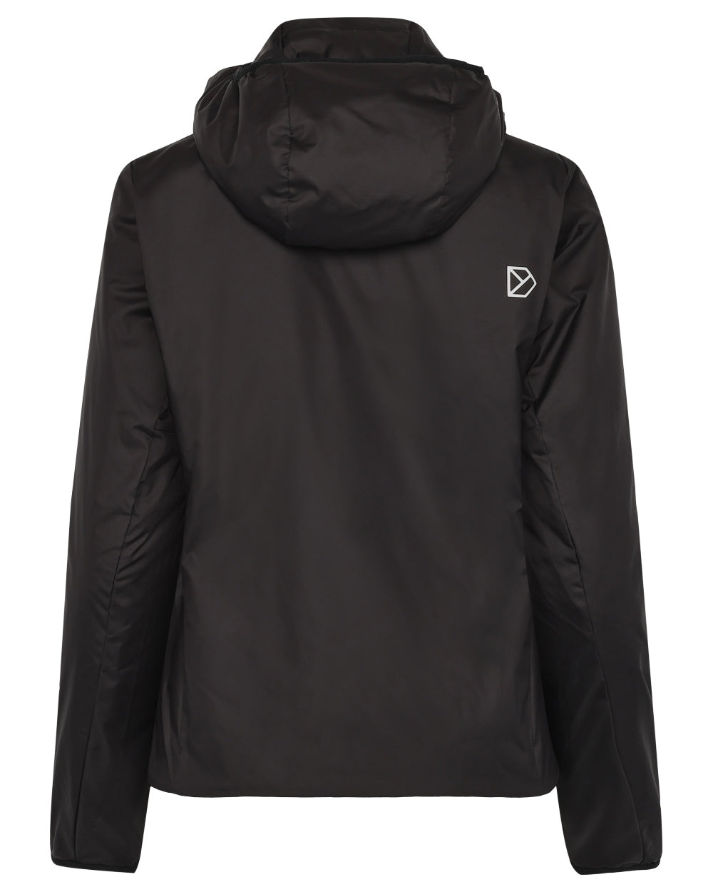 Black coloured Didriksons Womens Karix Jacket on white background