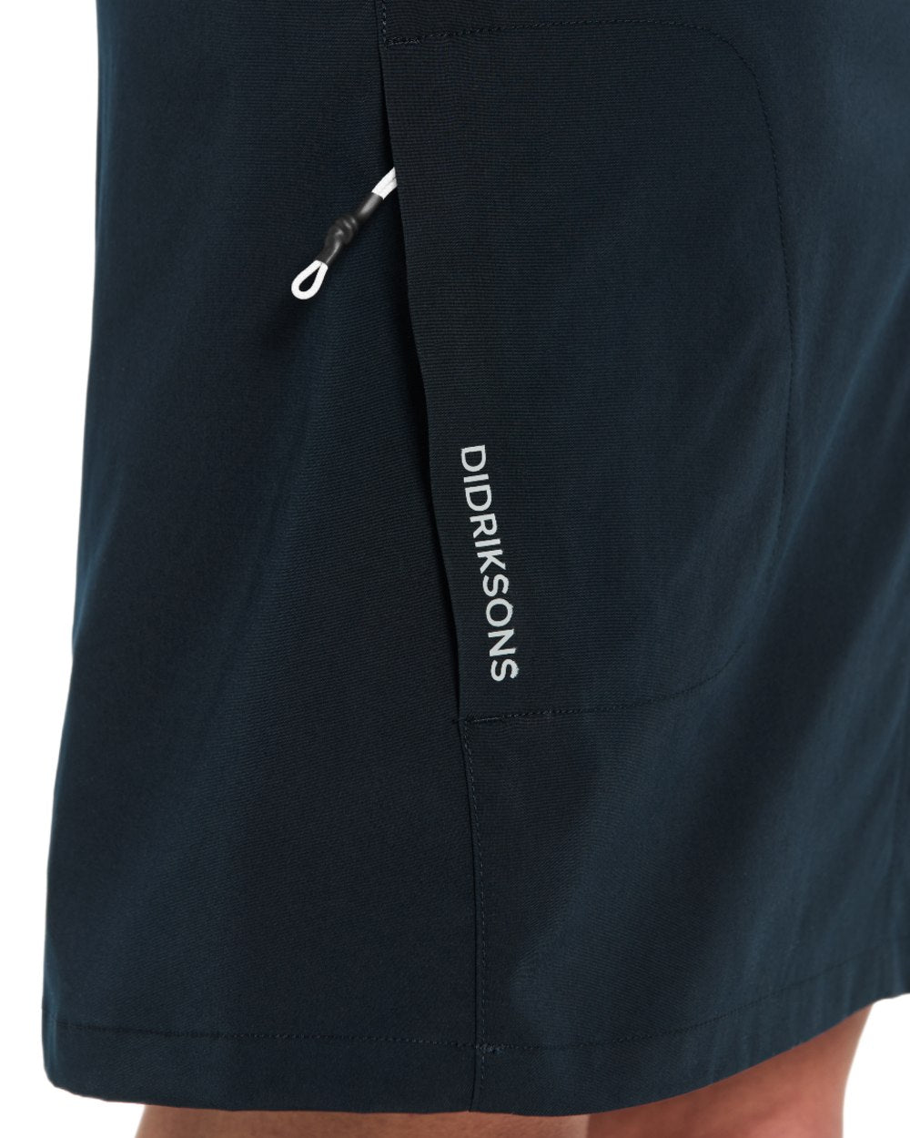 Dark Night Blue coloured Didriksons Womens Liv Skirt on white background