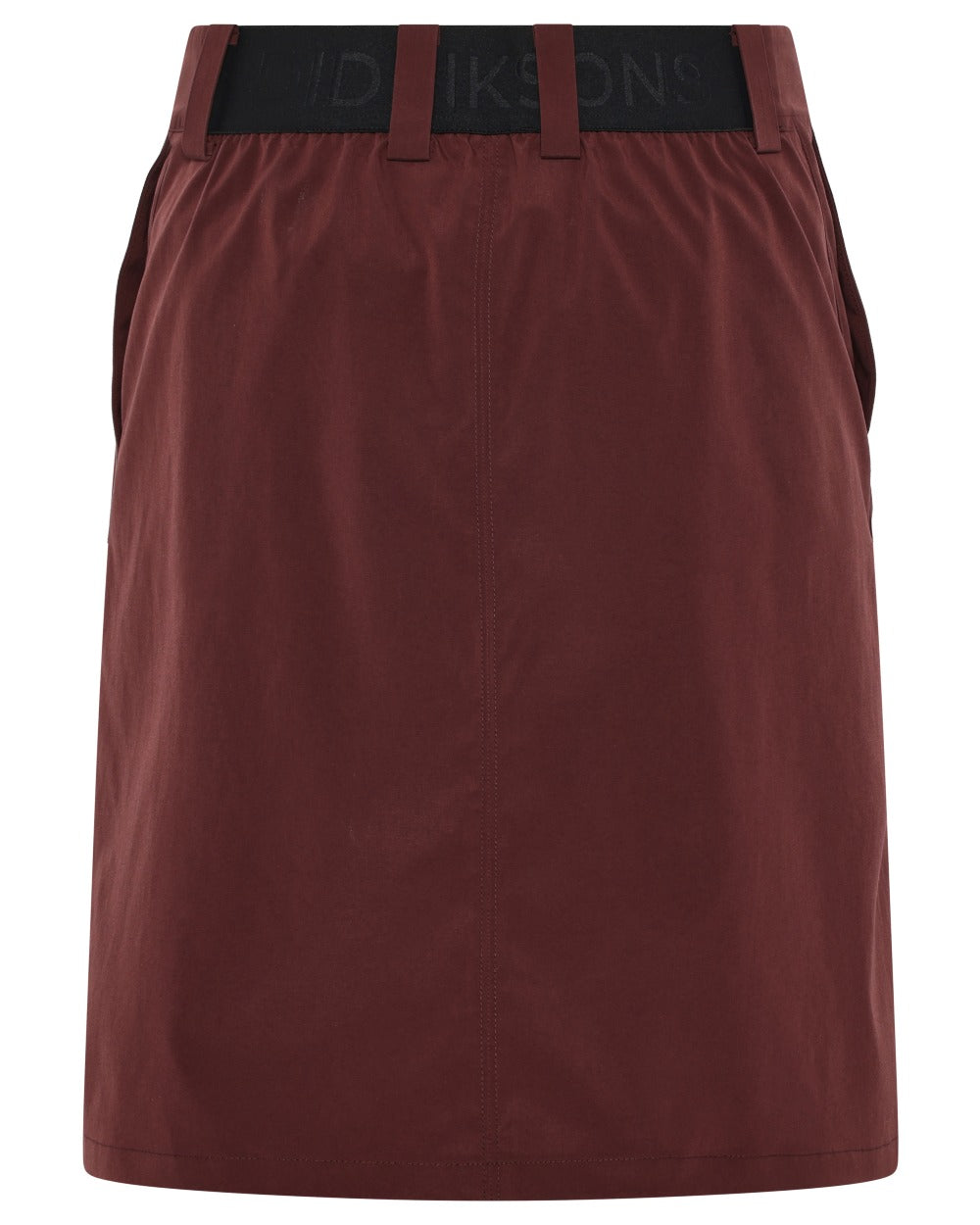 Old Rust coloured Didriksons Womens Liv Skirt on white background