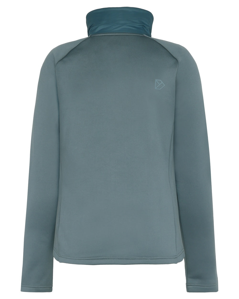 Factory Blue coloured Didriksons Womens Mija Full Zip Jacket on white background