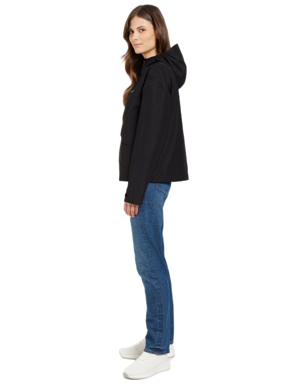 Black coloured Didriksons Womens Milena Jacket on white background