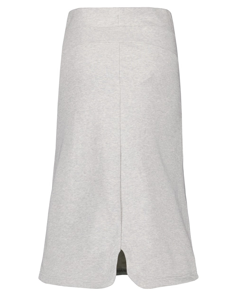 Aluminum Melange coloured Didriksons Womens Reso Skirt on white background