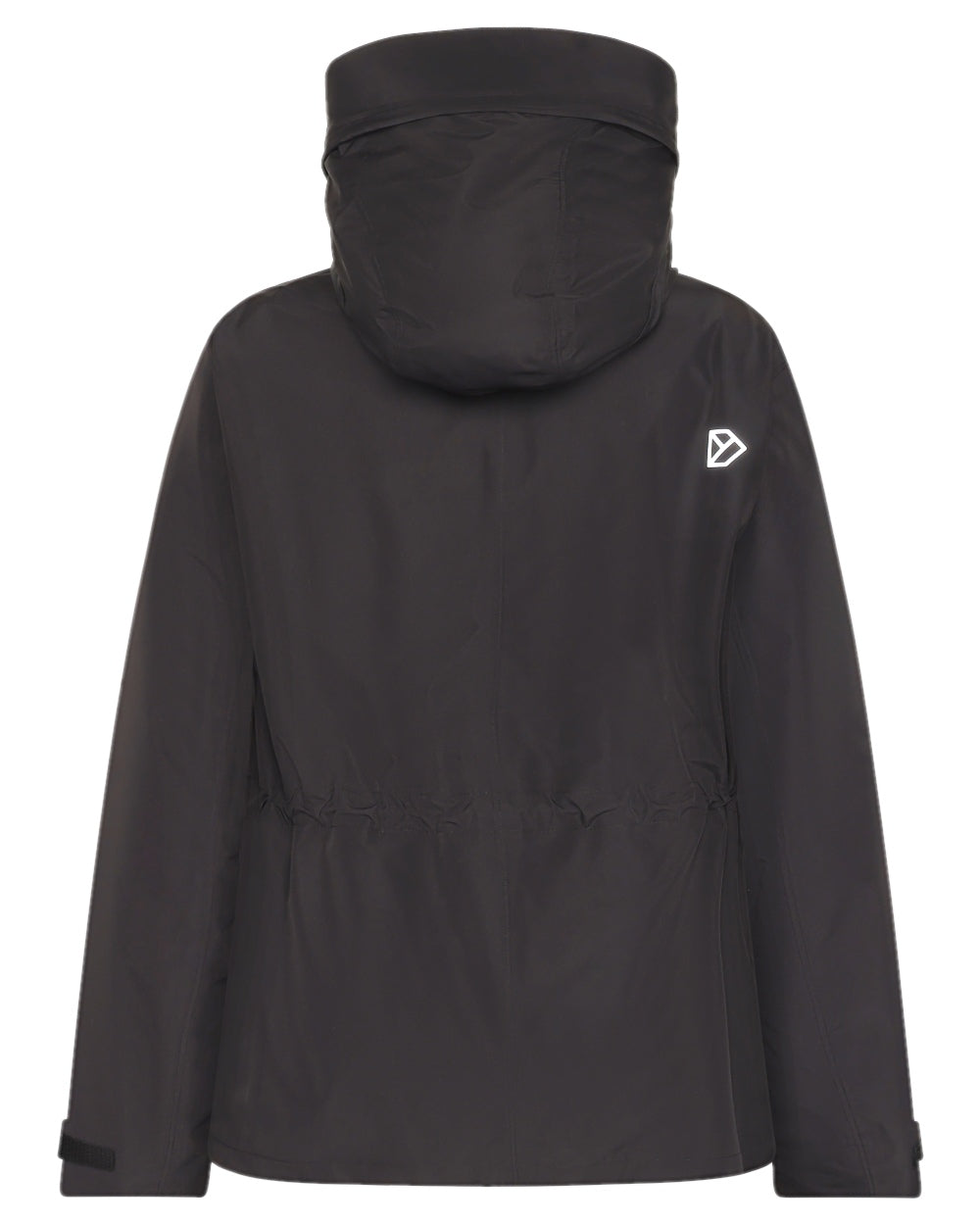 Black coloured Didriksons Womens Turvi Jacket 2 on white background