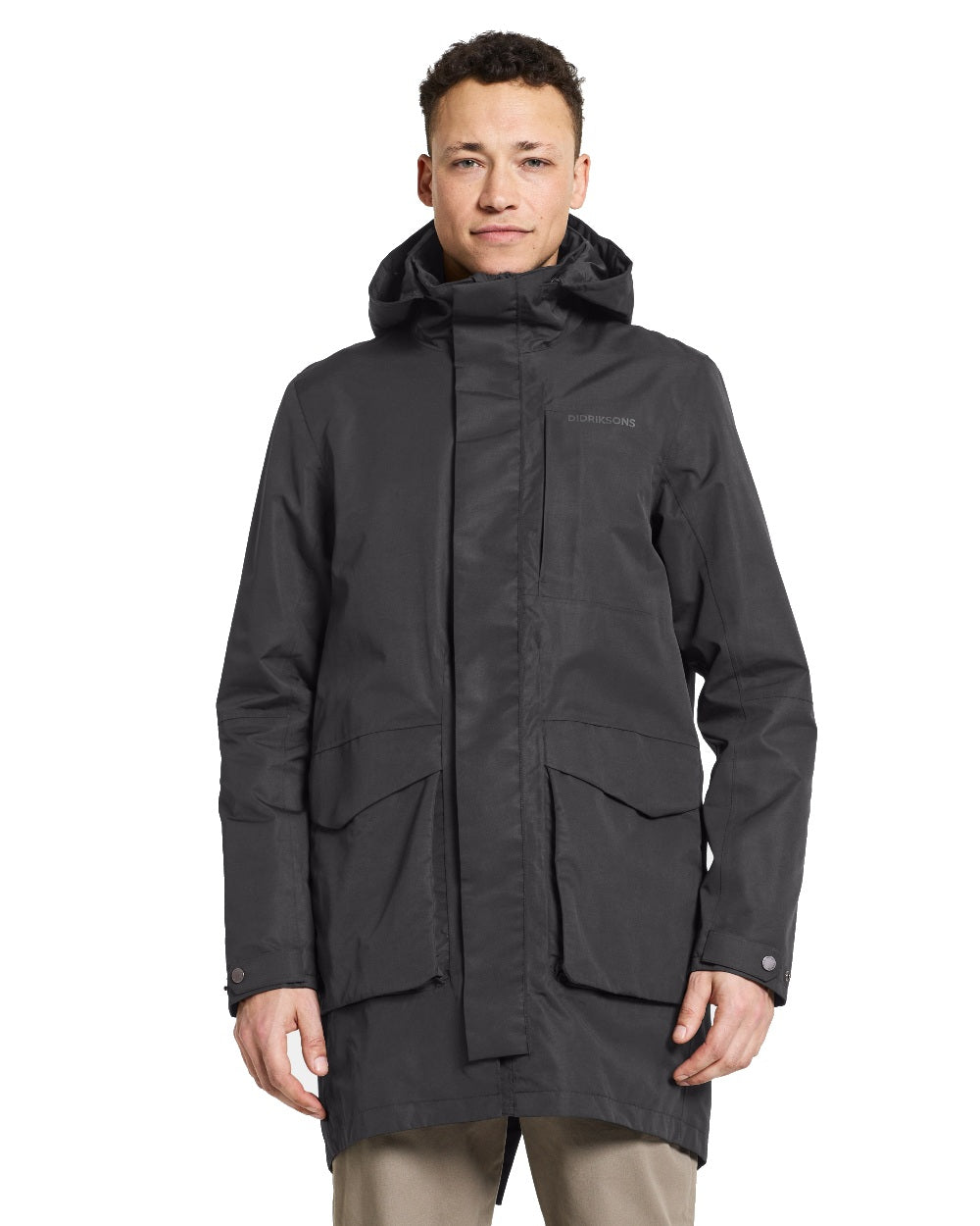 Didriksons Andreas Parka in Black 