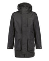 Didriksons Andreas Parka in Black #colour_black