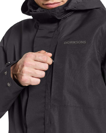 Didriksons Andreas Parka in Black 