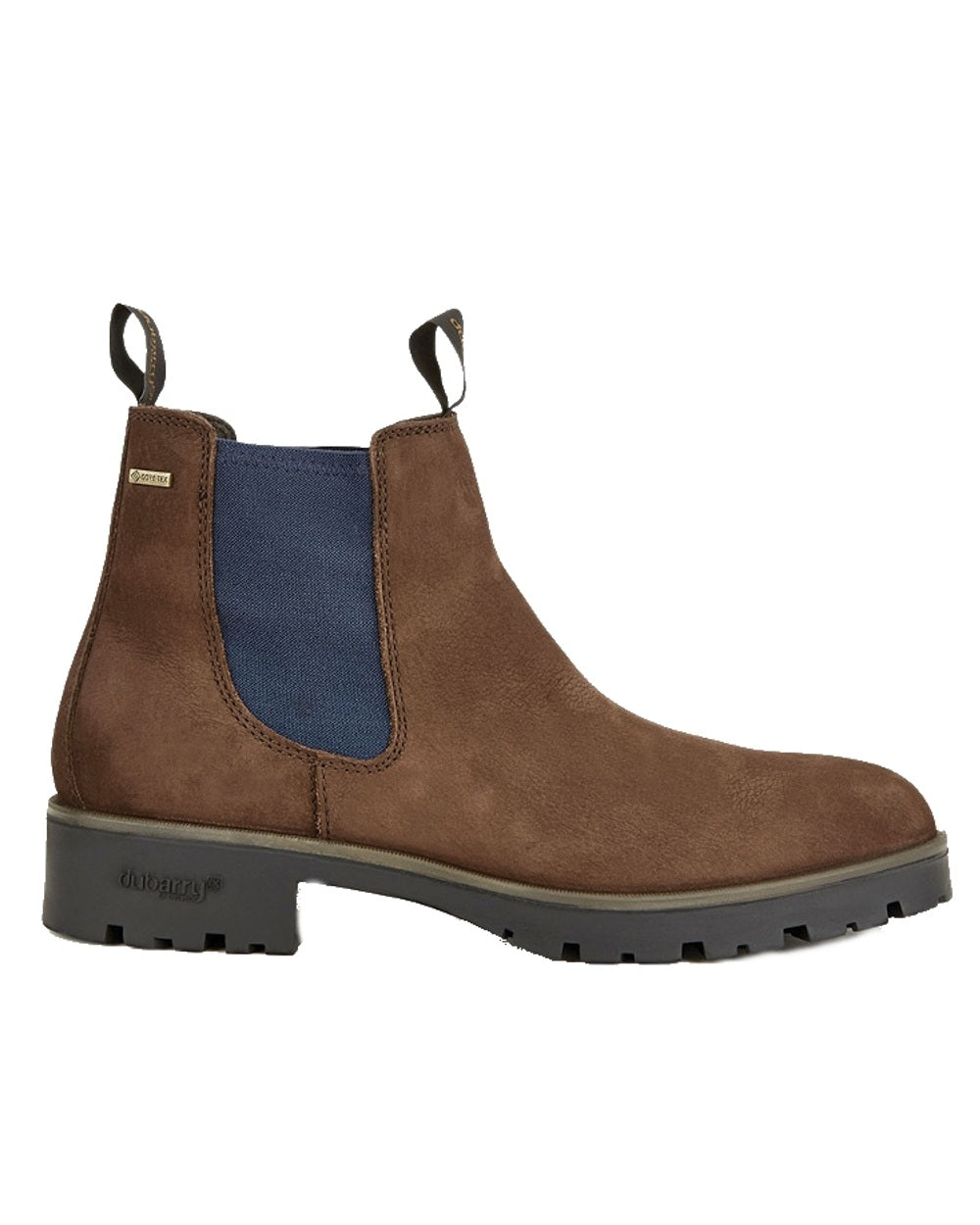 Java coloured Dubarry Antrim Country Boots on white background