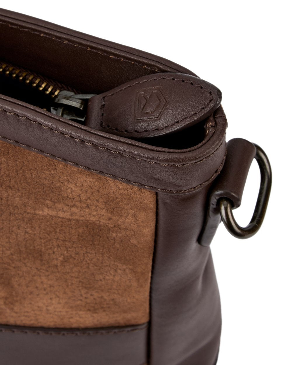 Walnut Coloured Dubarry Ardmore Ladies Cross Body Bag on white background