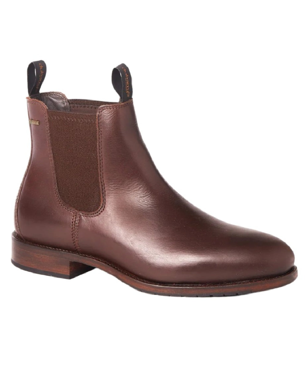 Mahogany coloured Dubarry Kerry Leather Soled Boots on white background