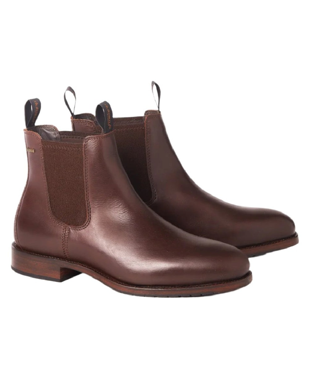 Mahogany coloured Dubarry Kerry Leather Soled Boots on white background