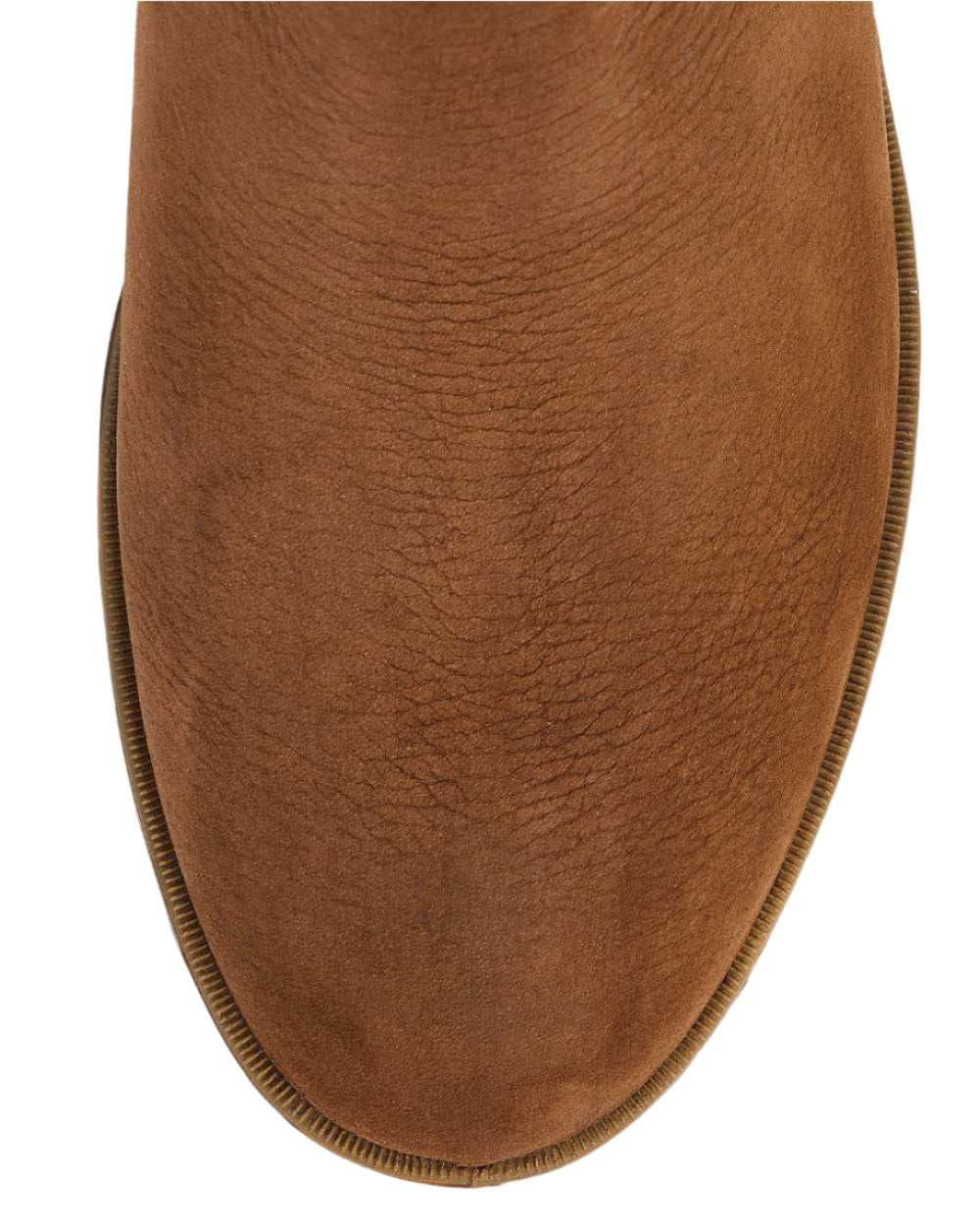 Walnut coloured Dubarry Kilcommon Chelsea Boots on white background