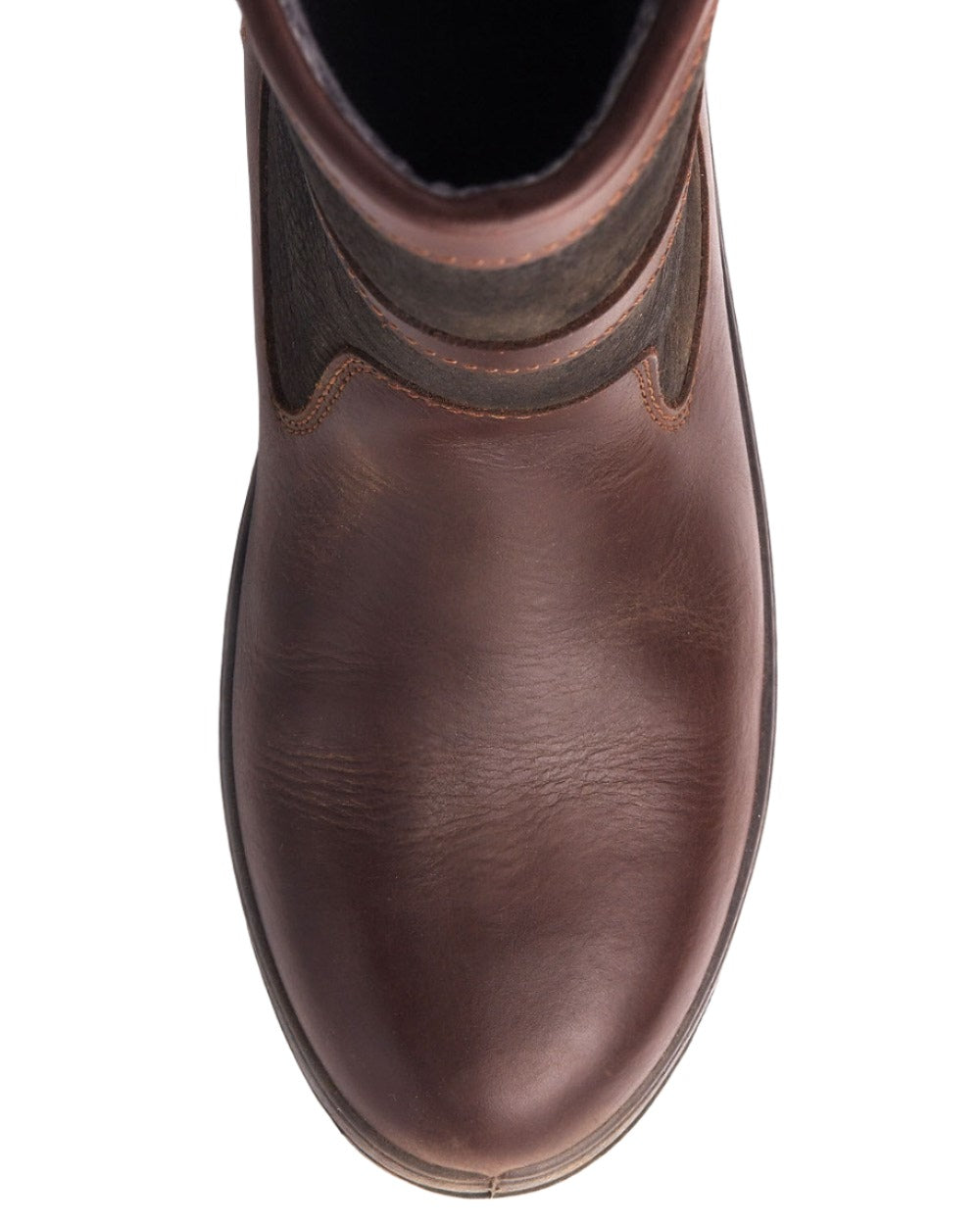 Black/Brown coloured Dubarry Kildare Country Boots on white background