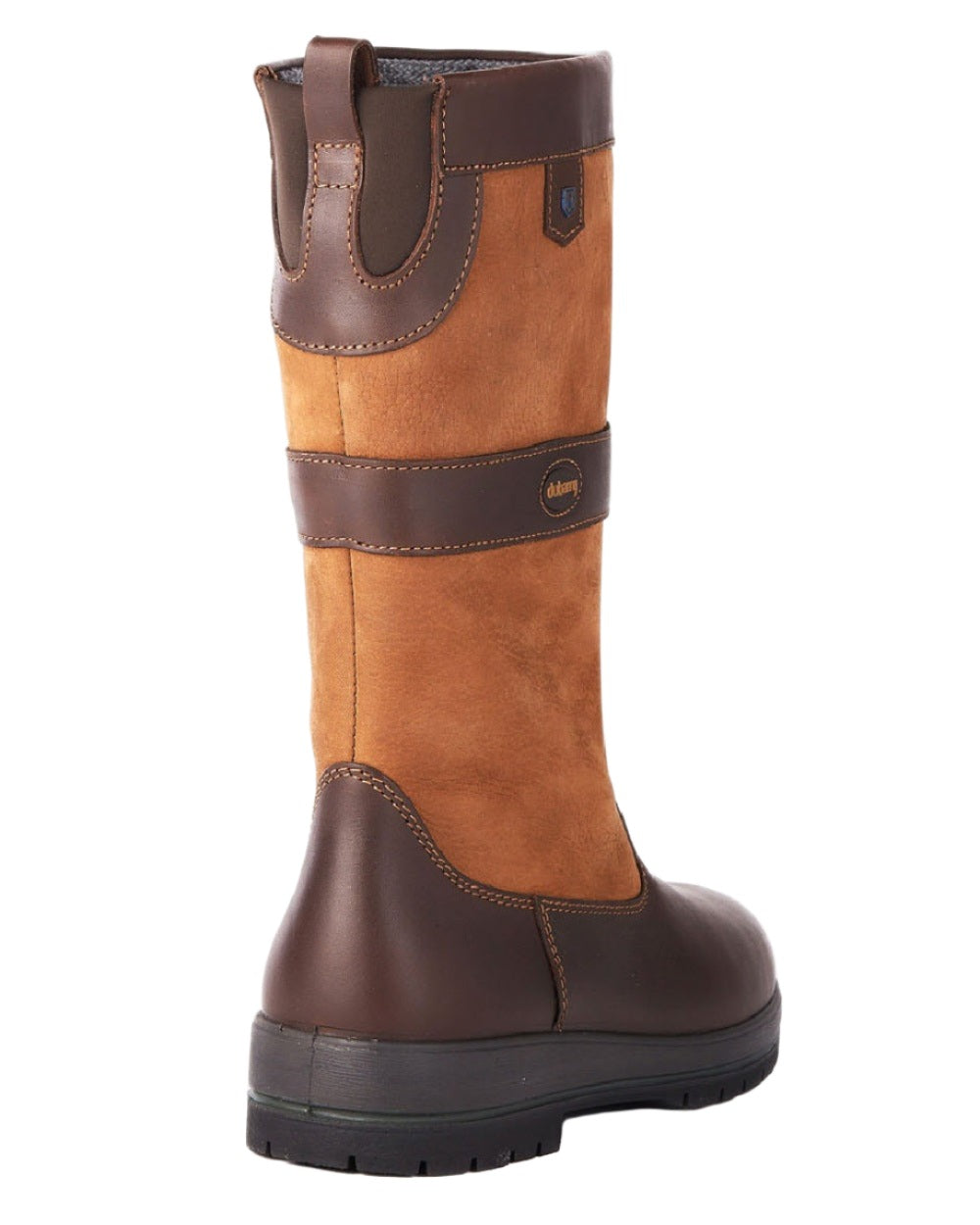 Brown coloured Dubarry Kildare Country Boots on white background