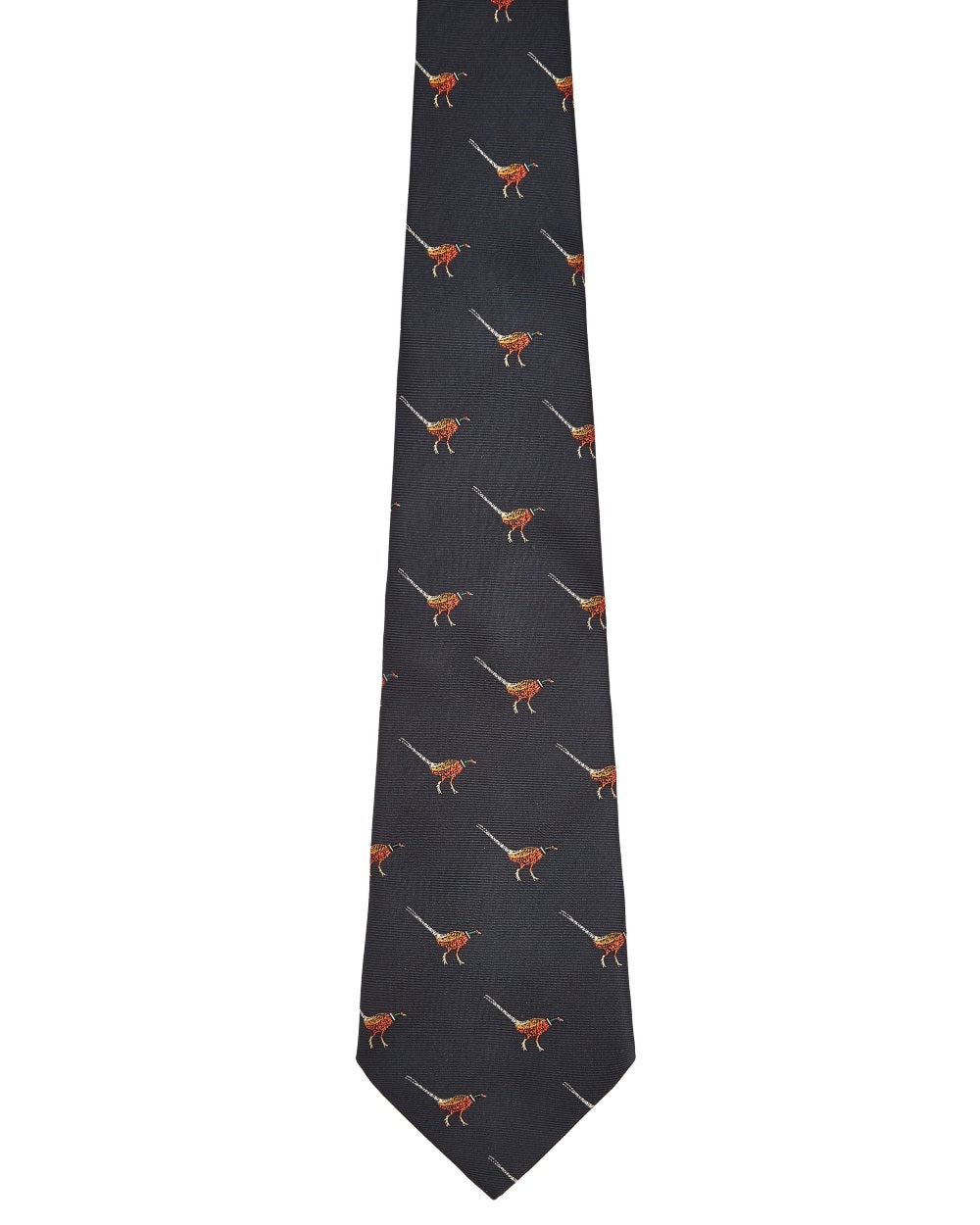 Navy coloured Dubarry Madden Mens Silk Tie on white background