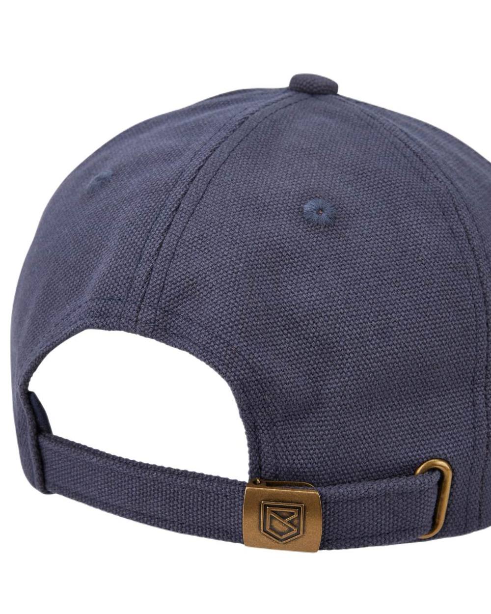 Navy coloured Dubarry Marlin Cap on white background