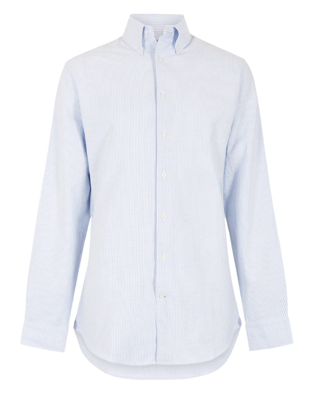 Blue Multi coloured Dubarry Mens Clontarf Oxford Shirt on white background
