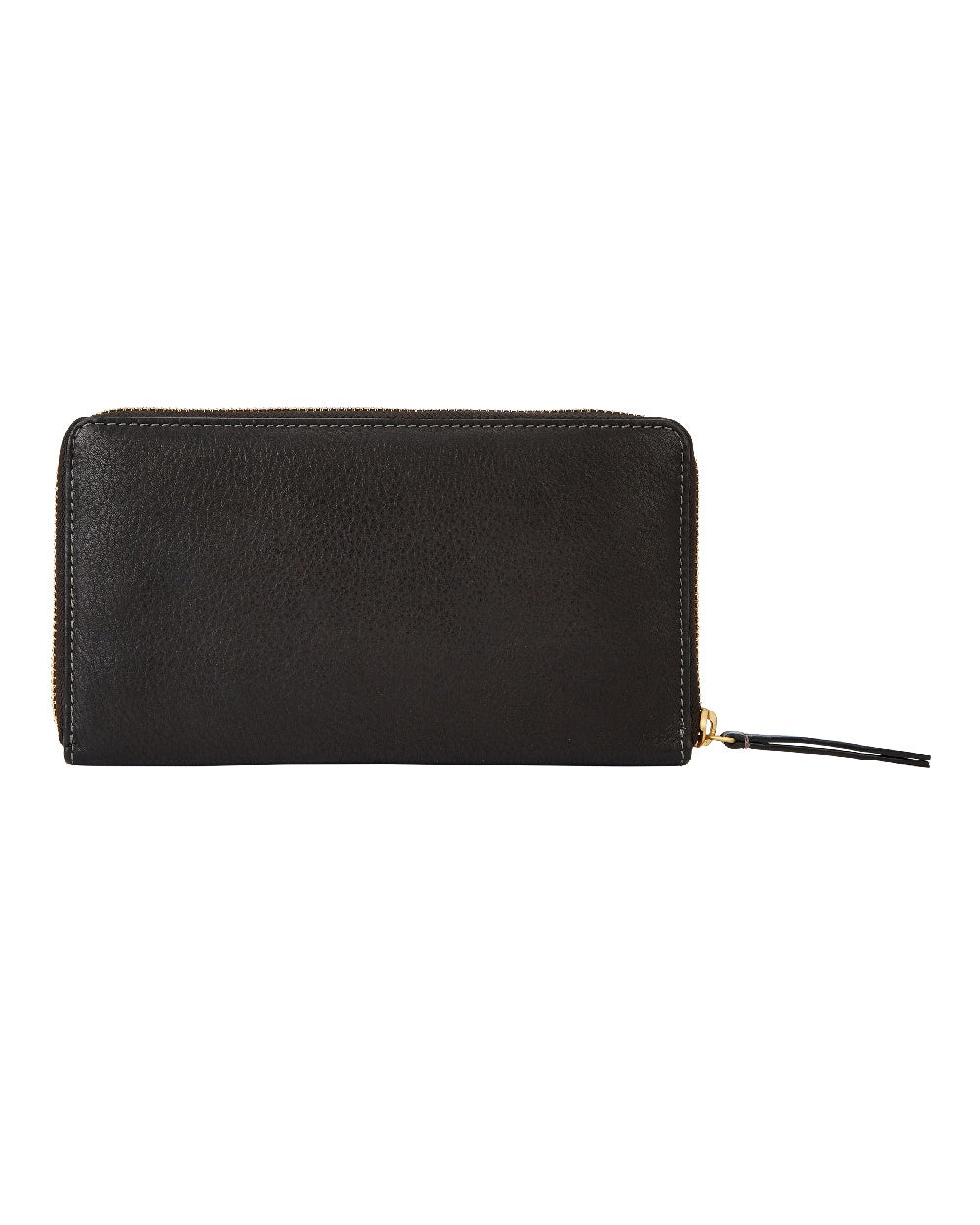 Black coloured Dubarry Portlick Leather Purse on white background