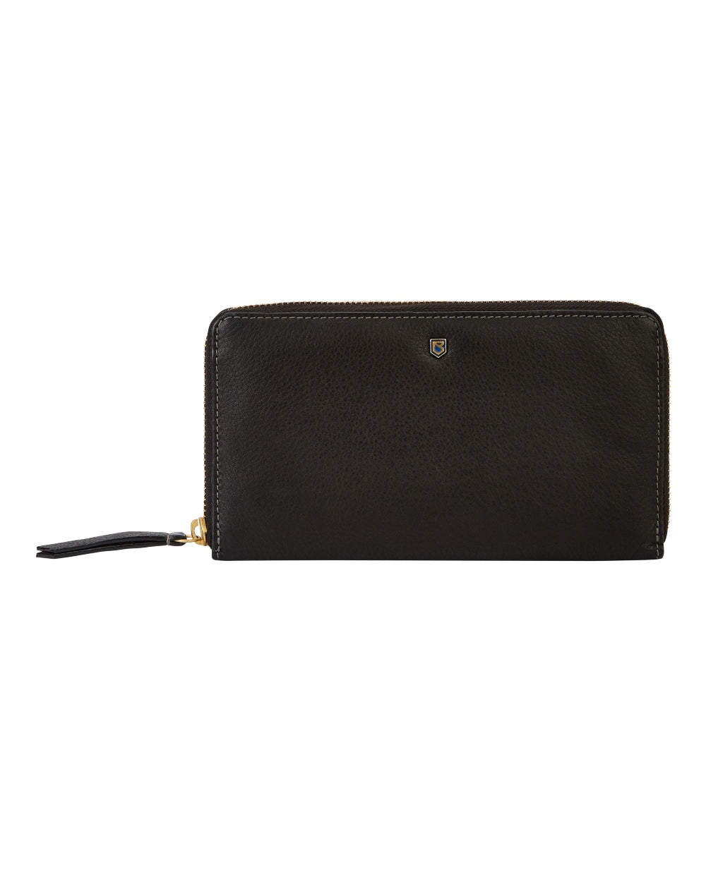 Black coloured Dubarry Portlick Leather Purse on white background