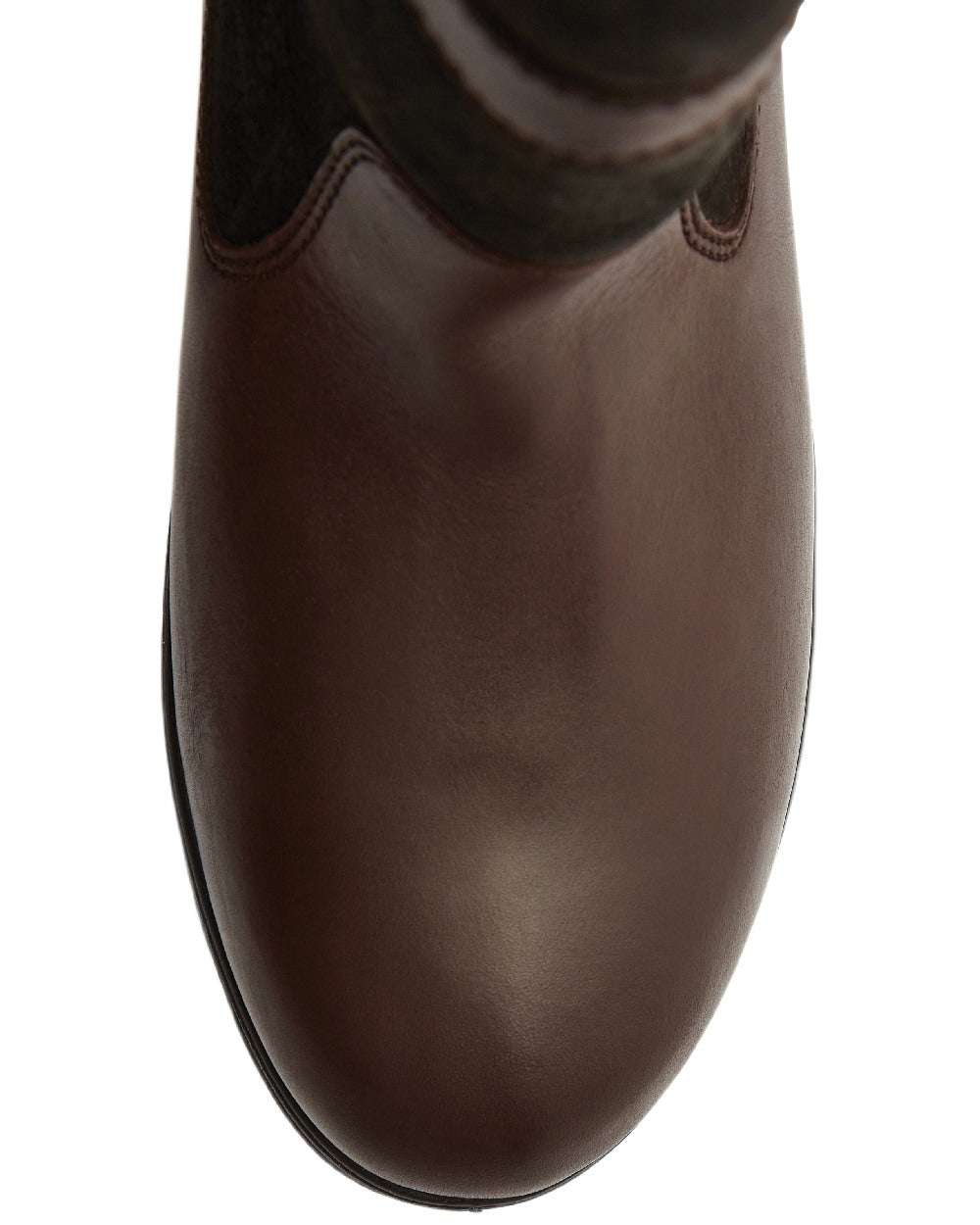 Black Brown Coloured Dubarry Womens Donegal Country Boots on white background