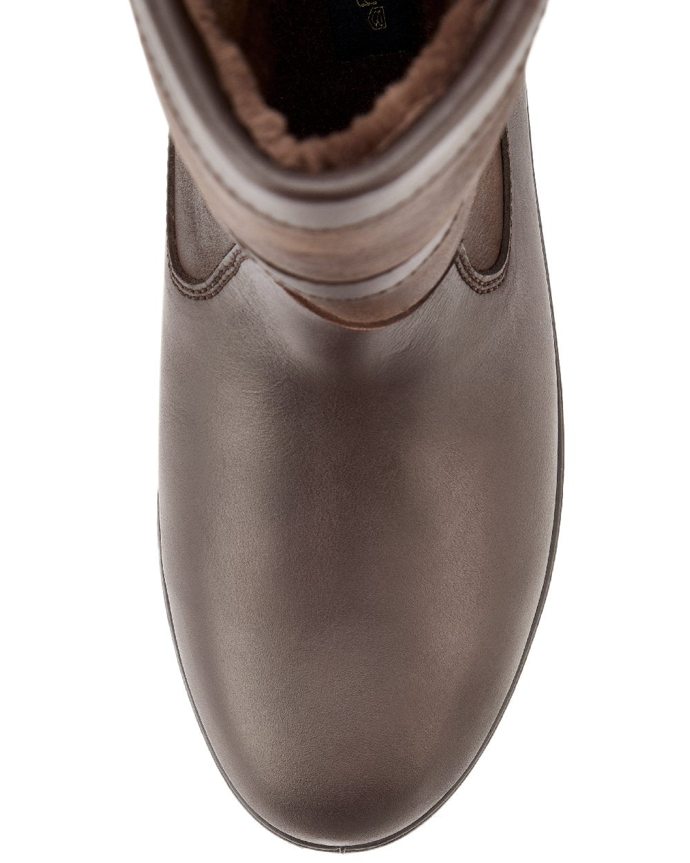 Mocha Coloured Dubarry Womens Donegal Country Boots on white background