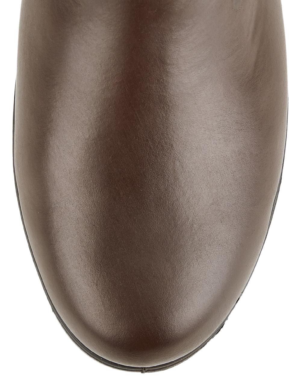 Walnut Coloured Dubarry Womens Donegal Country Boots on white background