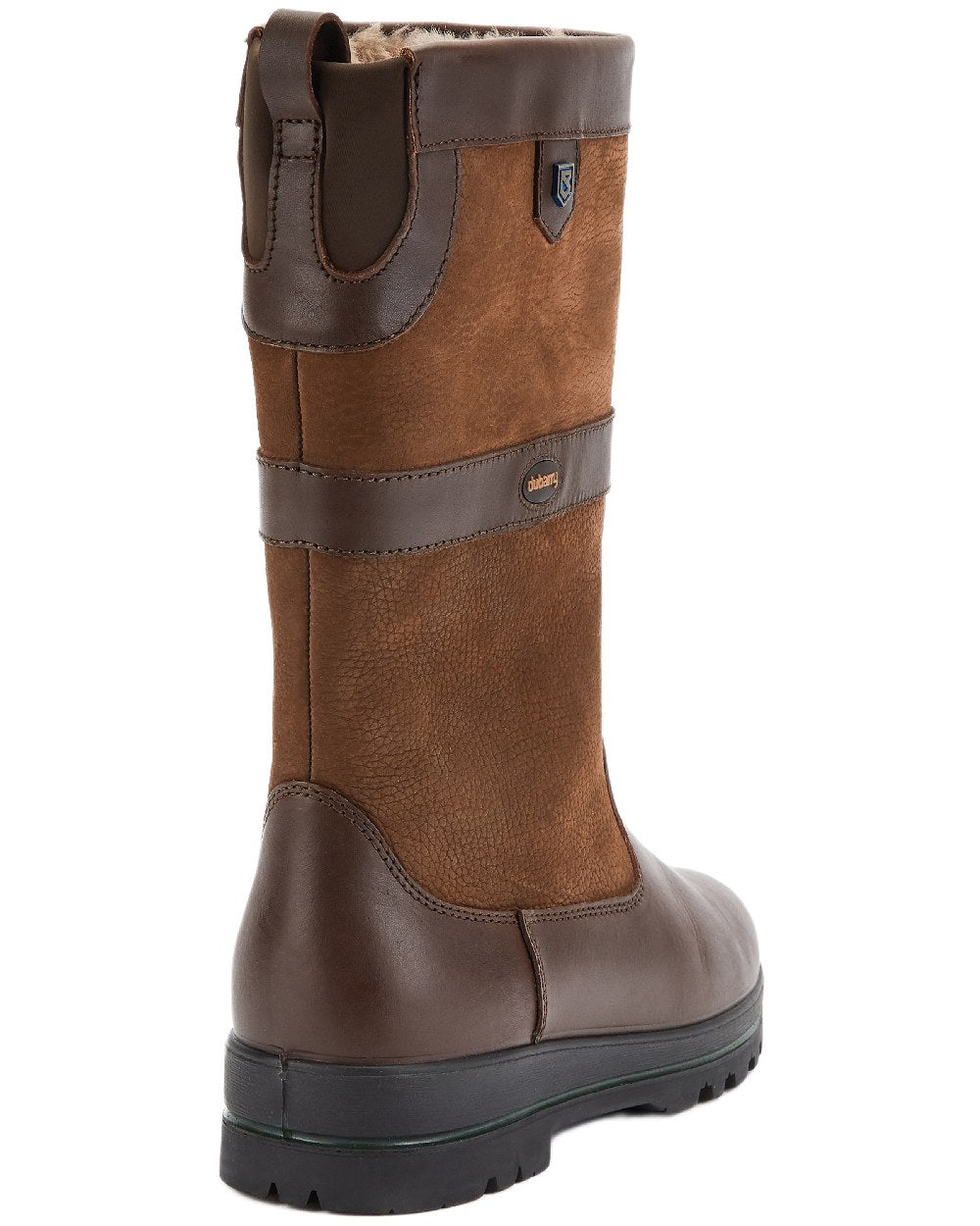 Walnut Coloured Dubarry Womens Donegal Country Boots on white background