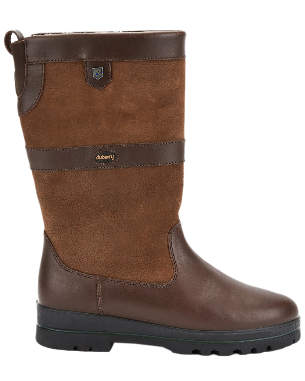 Walnut Coloured Dubarry Womens Donegal Country Boots on white background