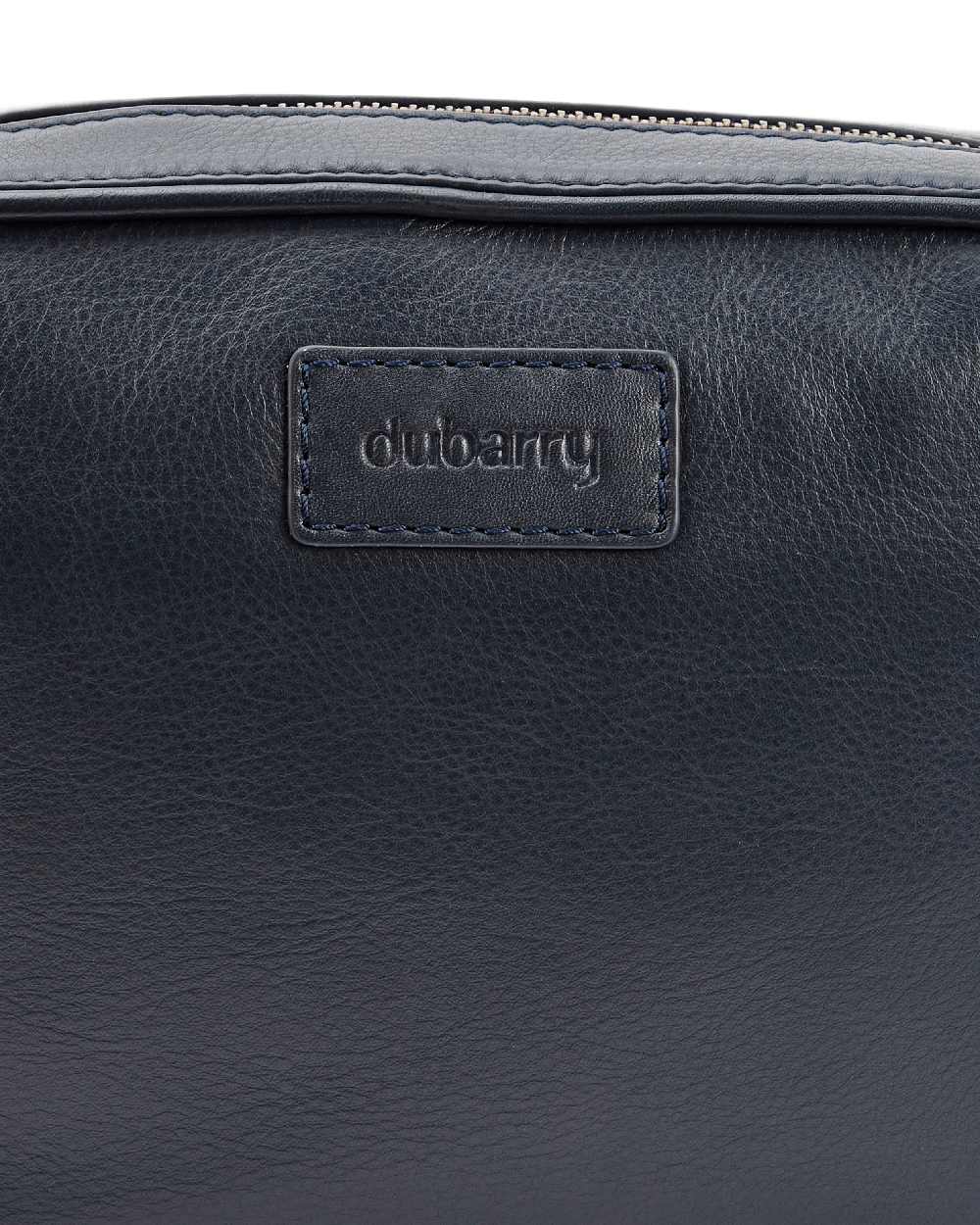 Navy Coloured Dubarry Womens Rostrevor Cross Body Bag on outdoor background