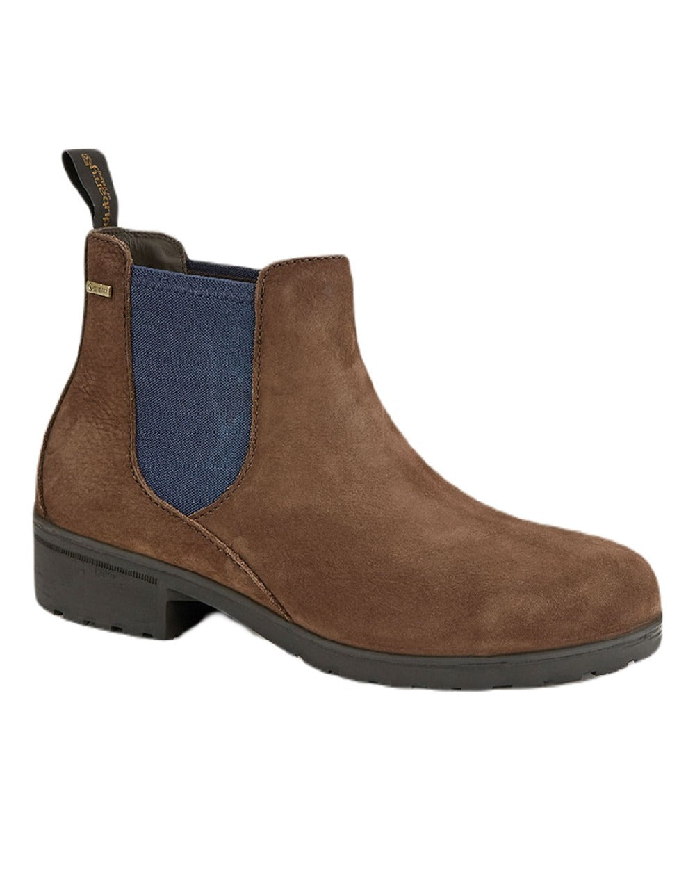 Java coloured Dubarry Womens Waterford Chelsea Boots on white background