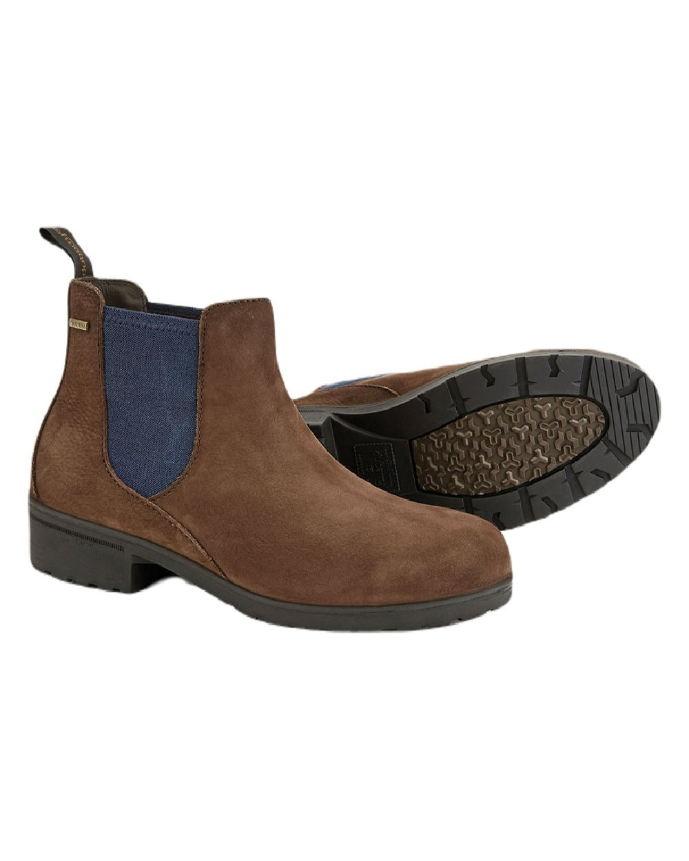 Java coloured Dubarry Womens Waterford Chelsea Boots on white background