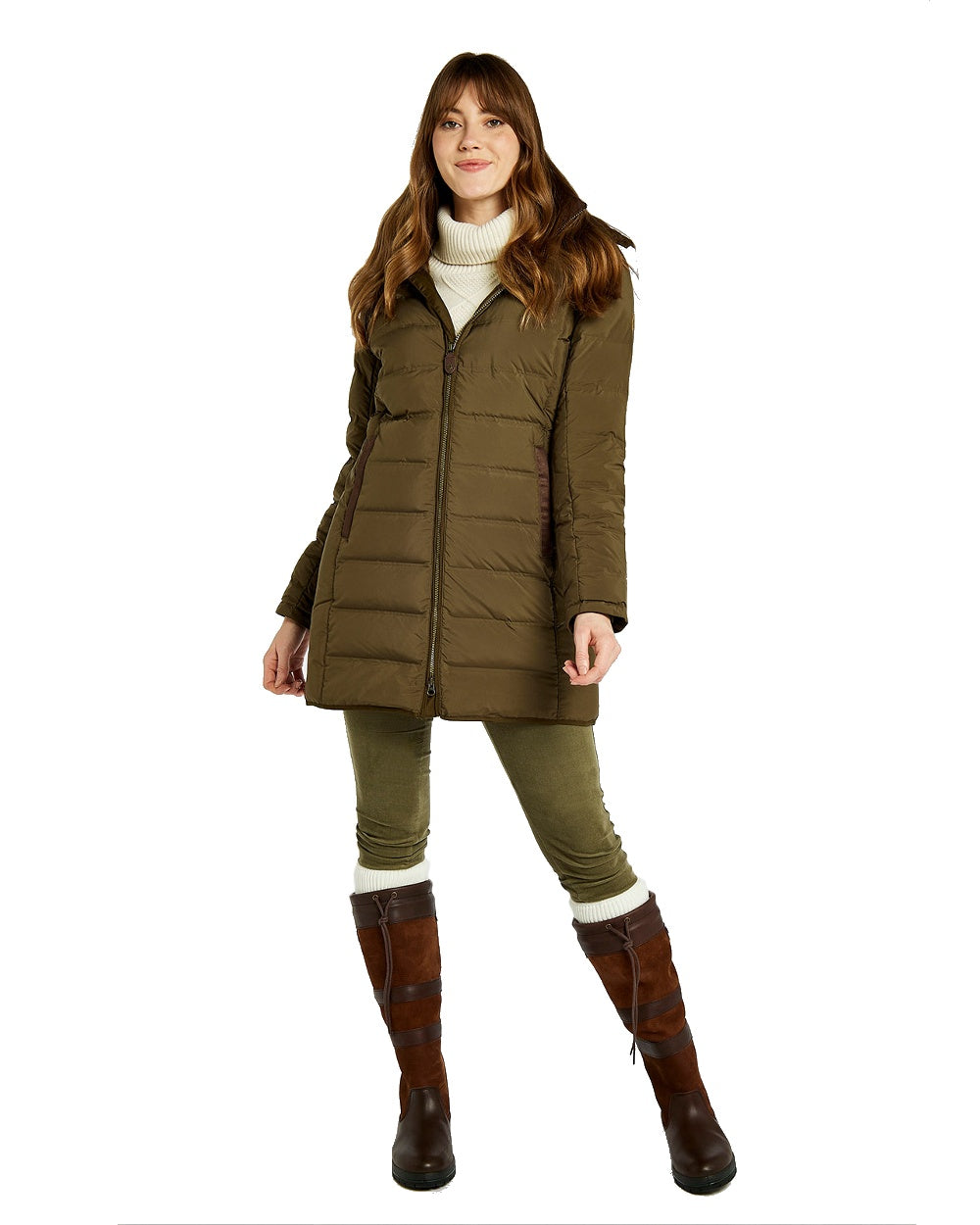 Dubarry Ballybrophy Quilted Jacket in Breen 