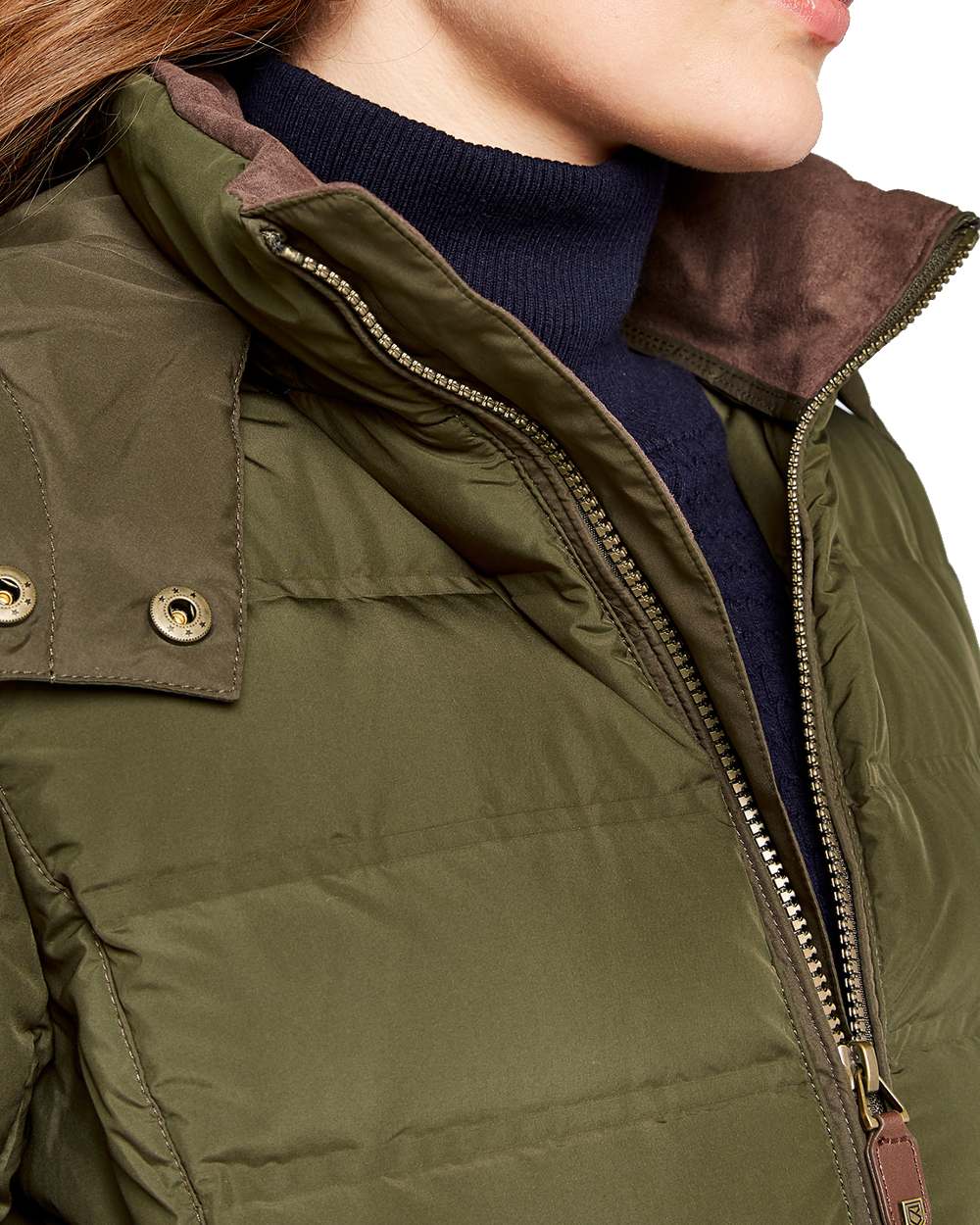Dubarry Ballybrophy Quilted Jacket in Olive 