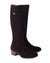Dubarry Downpatrick Knee High Boots in Black Suede #colour_black-suede