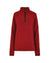 Dubarry Morrisey Zip Neck Sweater in Cardinal #colour_cardinal